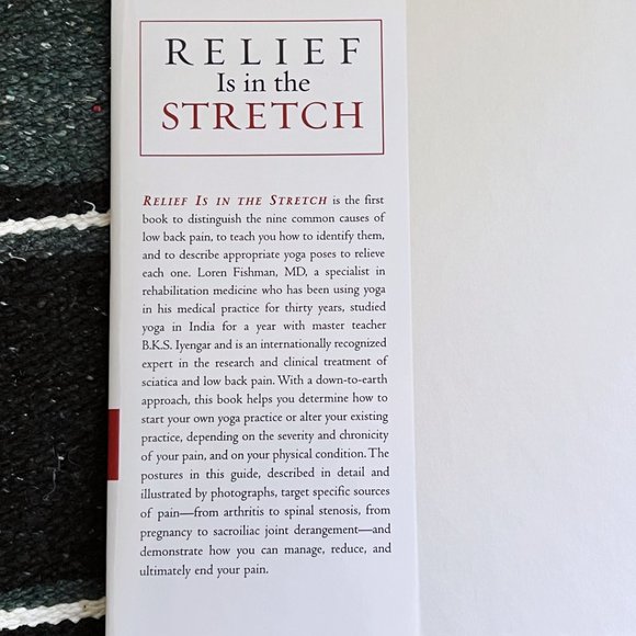 Relief is in the Stretch Hardback Book - Picture 2 of 4